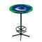 Holland Bar Stool Co 42" Black Vancouver Canucks Pub Table L216B4228VanCan - alternate 1